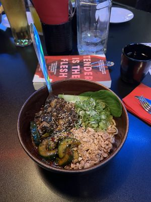 mapo tofu dan dan  at Four Wise Monkeys in Bristol