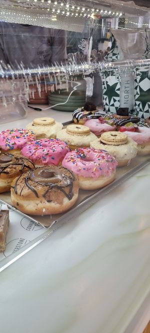 Doughnuts at Cornerstone Coffee in Doncaster