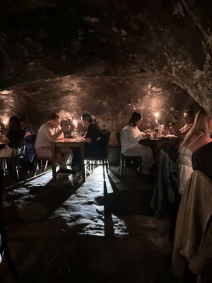   at Gordon's Wine Bar in London