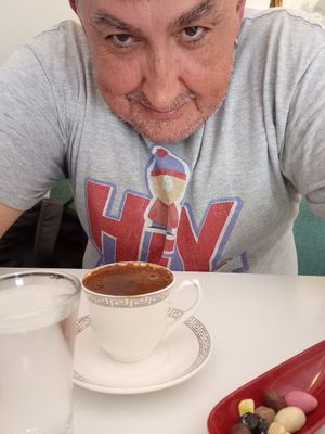 Turkish coffee at Neman cafe Restaurant in Avanos