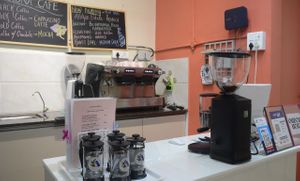 Coffee bar  at KARUNA CAFE in Thane