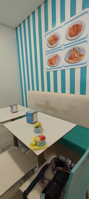 Interior at Gelataria Blue Ice in Ericeira
