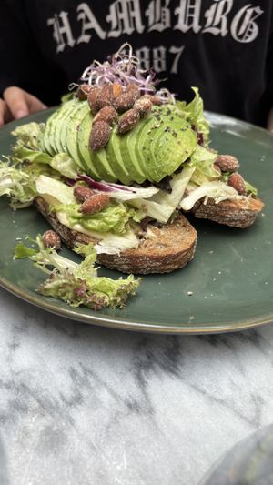 Avocado sandwich  at FOAM The Kitchen in The Hague