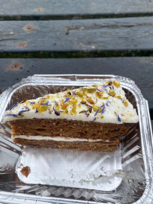 Carrot cake at Déjà Brew in Egremont