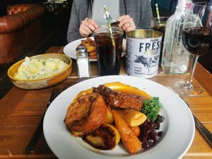 Vegan cauliflower cheese at Cow & Oak in Worthing