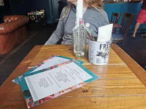 Menus at Cow & Oak in Worthing