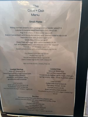 Mon-Sat  at Cow & Oak in Worthing