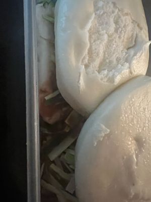 Bao buns   at Maggie Fu in Liverpool