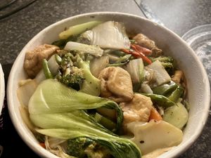 Tofu black bean sauce  #Veganuary at Maggie Fu in Liverpool