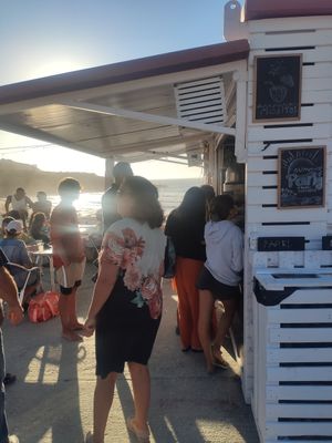 Bar at Chiringuito Salseiras in Caion