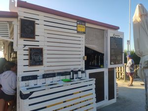 Bar at Chiringuito Salseiras in Caion