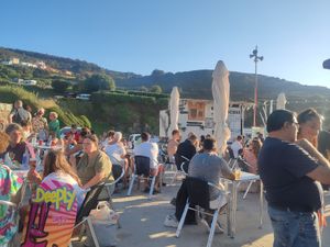 Bar at Chiringuito Salseiras in Caion