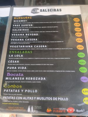 Vegan beyond at Chiringuito Salseiras in Caion