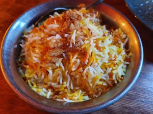 Basmati Reis at Indian Temple in Hamburg