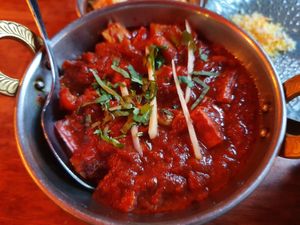 TOFU SHAHI BHUNA at Indian Temple in Hamburg