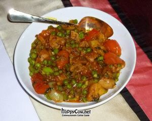 Mushroom, Potatoes, & Peas  at Rachi Curry Corner in Subic Bay