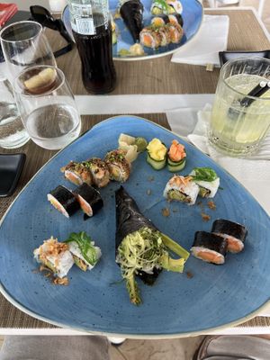 14 piece sushi combination   at Sushi by Gavinas in Funchal