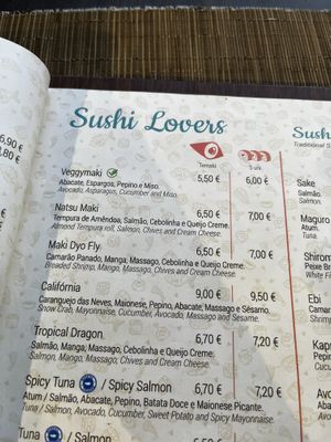   at Sushi by Gavinas in Funchal