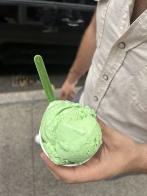 pandan flavor  at Ca Lem in Montreal