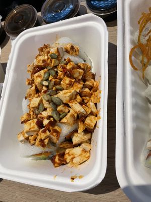 Spicy tofu  at Midori Vegan - Cloud Kitchen in Lima