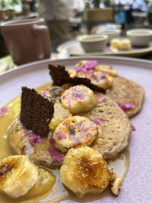 Banana Pancakes  at Andanza in San Miguel De Allende
