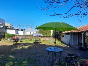 Cafe garden seating at Katie's Cocktail Cafe in Allora