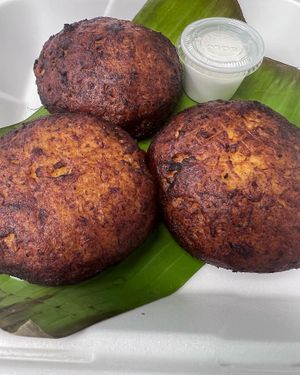 Empanadas de Frijol 
Beans plantains empanadas  at La Sabrosa Sweets in Los Angeles