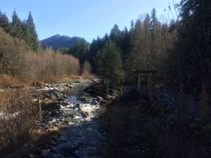 Breitenbush River at Breitenbush Hot Springs Retreat Center in Detroit