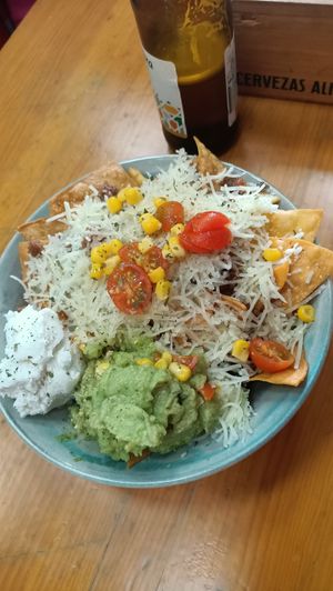 Nachos at Babel Fusión in Alicante