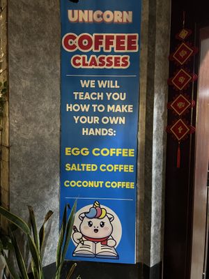   at Unicorn Bowl & Coffee in Hoi An