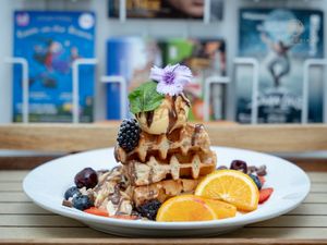 Have a Waffely day at Victoria House Coffee & Food. at Victoria House in London