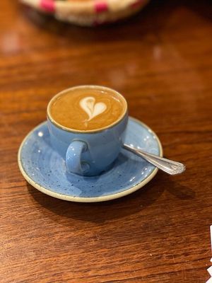 This is how your morning cup should look like. at Victoria House in London