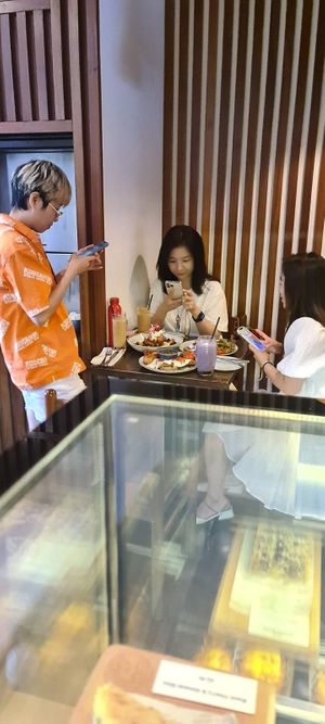 Built for cozy conversations and second helpings. at Victoria House in London