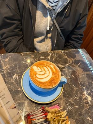 It is coffee time at Victoria House at Victoria House in London