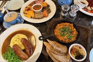 The best brunch of London is served at Victoria House. at Victoria House in London