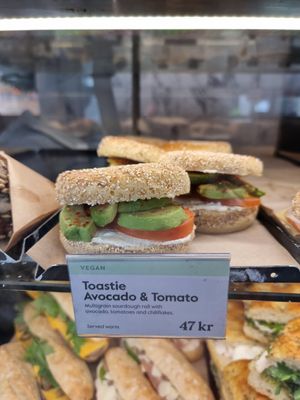 Vegan donut at Espresso House in Esbjerg