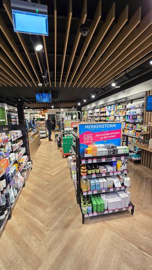 Inside at Holland & Barrett in Haarlem