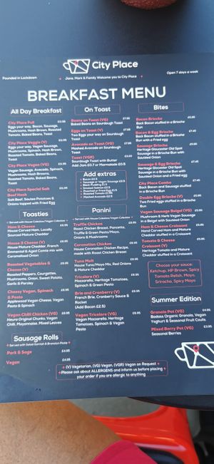  at City Place in East London