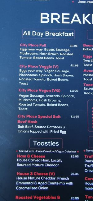  at City Place in East London