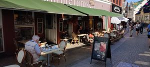 Outside at Thummelumsen in Rudkoebing