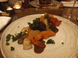 Autumn dish at Enja in Zurich