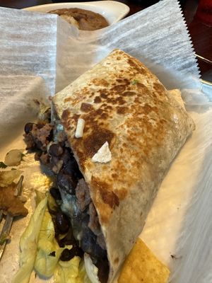 Veganzilla burrito   at Solazo in Jacksonville