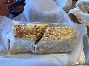 Veganzilla burrito with beef  at Solazo in Jacksonville