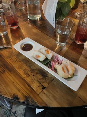 yaki onigiri  at Bandaloop in Arundel