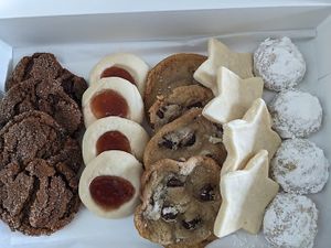 Vegan pastries   at Van Pelt Family Bakery in Alachua