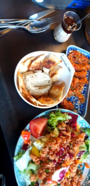 Manti mit Käsefüllung  :( at Bona'me in Hamburg