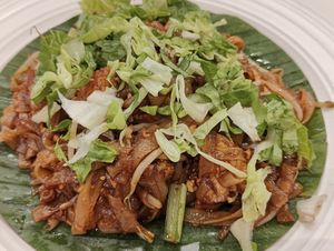 Spicy Cha kui tiao at Green Garden Vegetarian and Healthy Food 槟城绿苑养生素食餐厅 in Penang