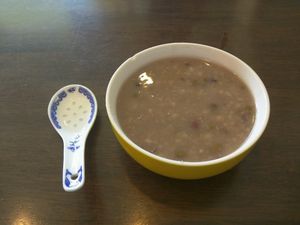 Friday's Special: R5 Seven Beans Paste - RM5.80
Tasty, thick, hearty and filled with lots of beans. Not too sweet, just nice. at Green Garden Vegetarian and Healthy Food 槟城绿苑养生素食餐厅 in Penang