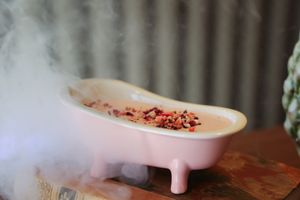 "Get naked" cocktail at Fröken Selfoss in Selfoss