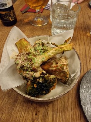 Vegan starter at Fröken Selfoss in Selfoss